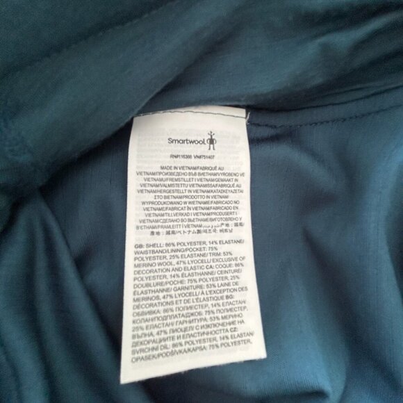 Smartwool Skort Green Merino Wool Blend Womens XS Activewear Performance - Picture 8 of 12